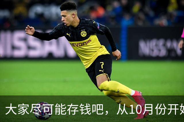 大家尽可能存钱吧，从10月份开始！